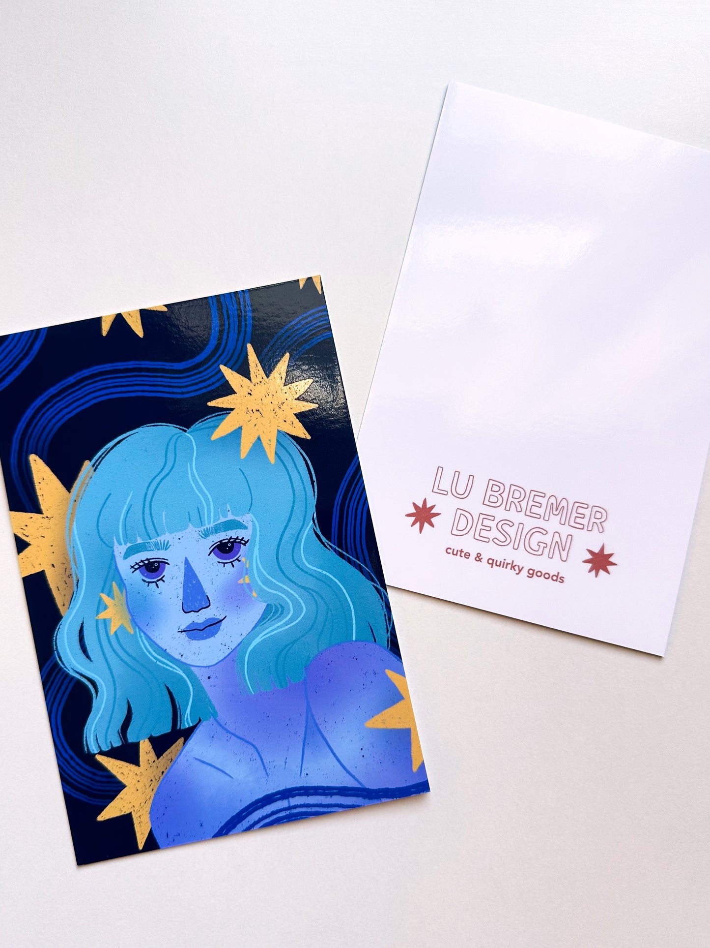 daydreamer mini art print - 4x6 postcard size