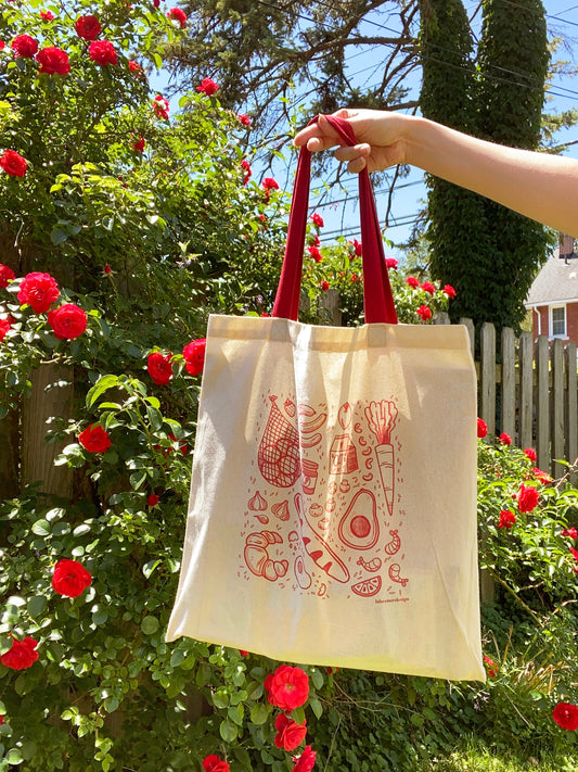 grocery buddy tote bag