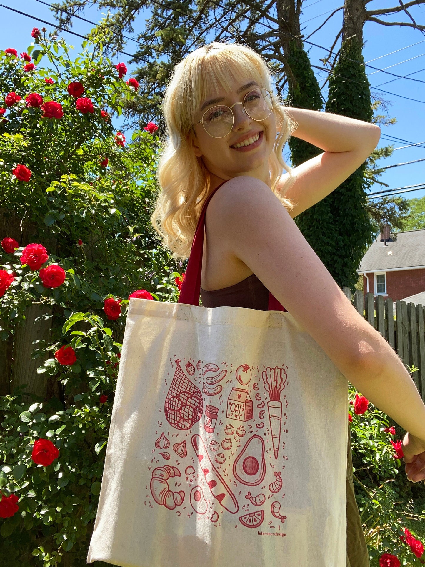 grocery buddy tote bag