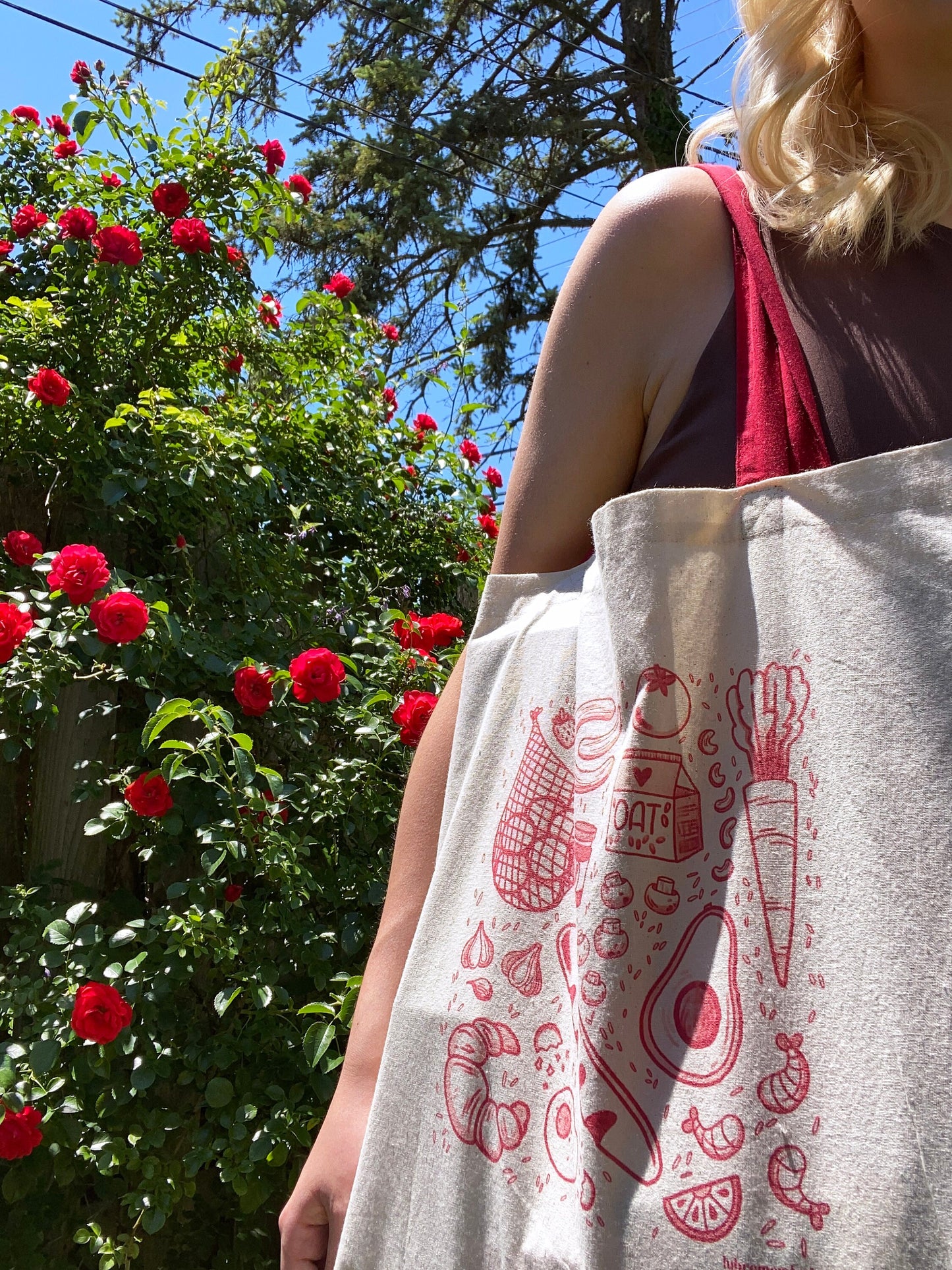 grocery buddy tote bag