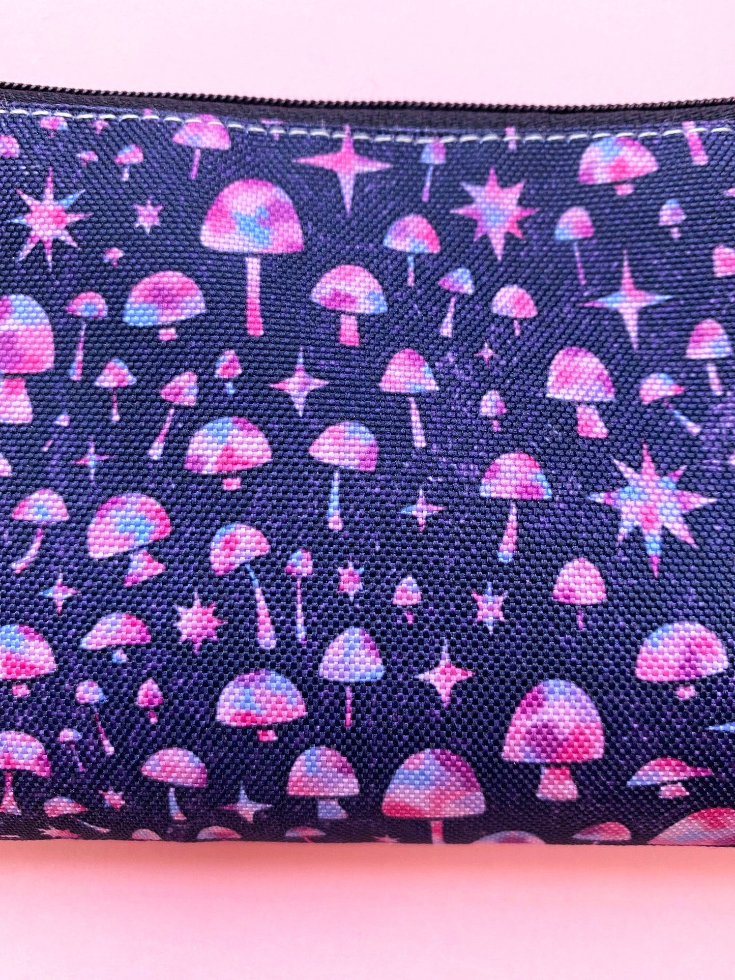 mushroom pencil pouch