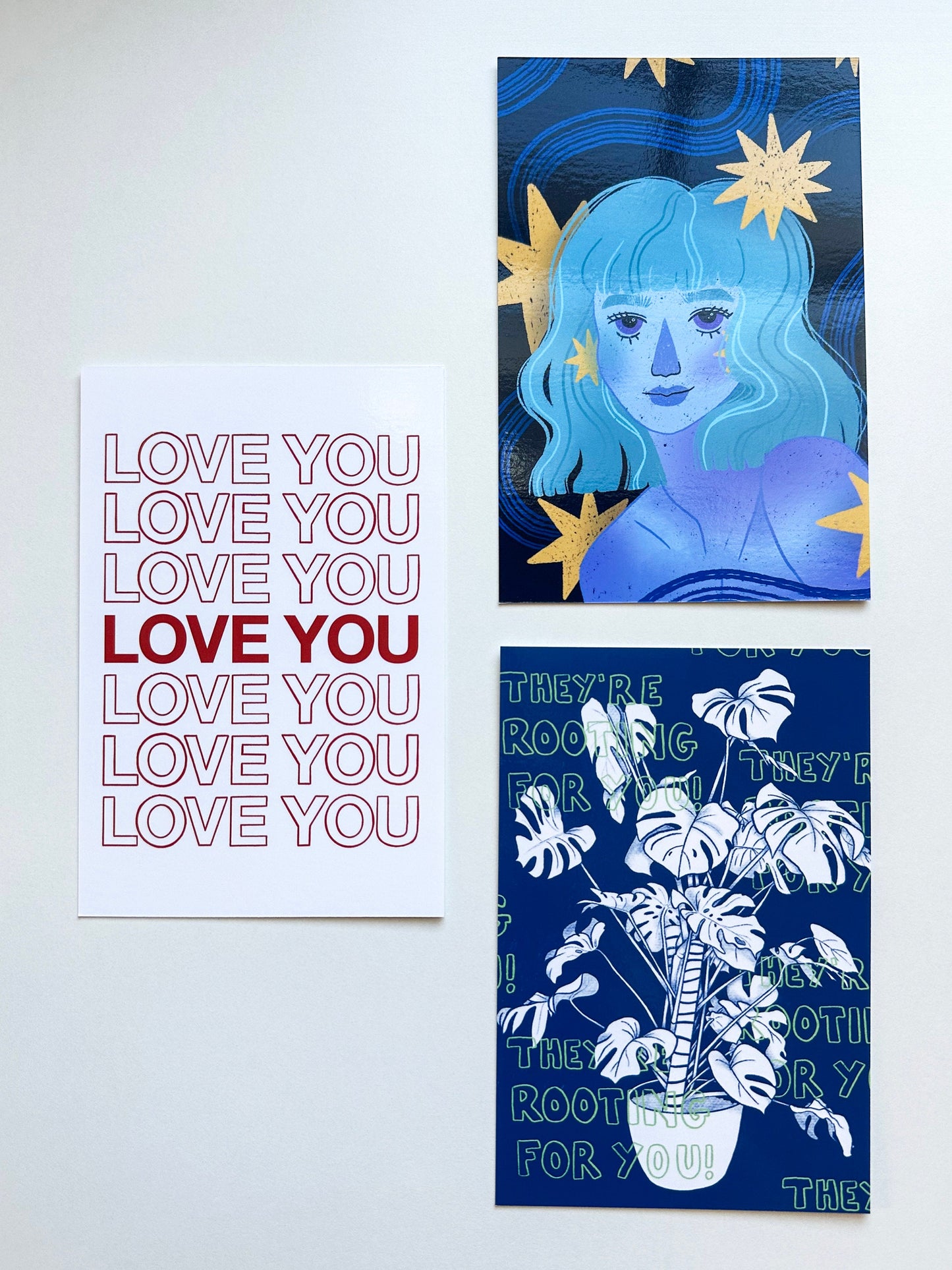 daydreamer mini art print - 4x6 postcard size